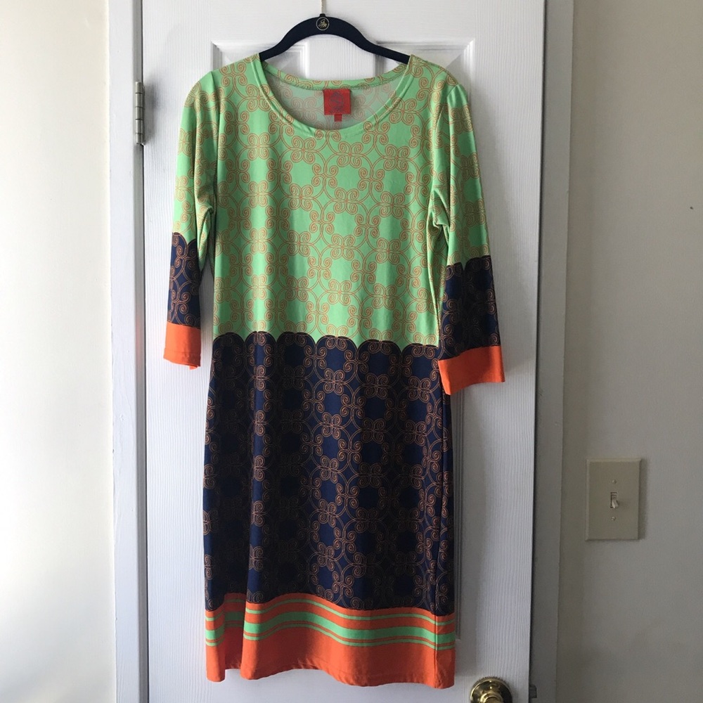 Bright Colored Dress - Tracy Negoshian